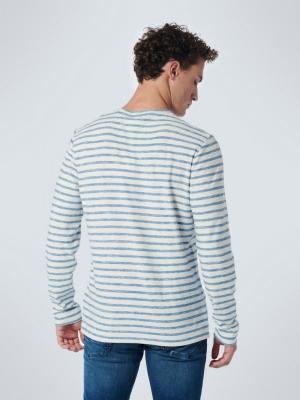 Langarm - Shirt | T-Shirt Long Sleeve Crewneck Stripes Responsible Choice