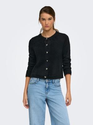ONLKERRY PIUMO LS BUTTON CARDIGAN C