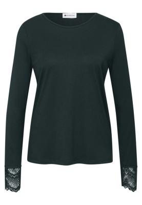 EOS_Shirt w. lace at sleeves
