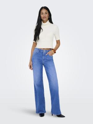 ONLMADISON BLUSH HW WIDE DNM REA262