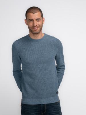 Zeitloser Komfort: Herren-Pullover | Men Knitwear Round Neck Basic