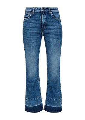 Damen Jeans Bootcut Patch-Denim | Reena