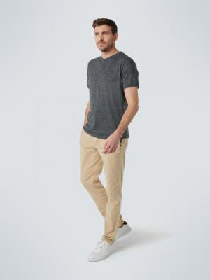 Pants With Linen Garment Dyed Stretch