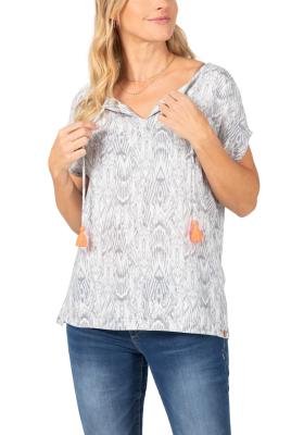„WomenAiry“ Top mit Allover-Print, luftig, farbenfroh, perfekt für den Sommer | Unisex WomenAiry Top