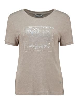 Shirt mit Glanzmomenten – lässig und charmant zugleich