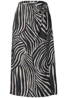 Viscose Wrap Skirt_AOP