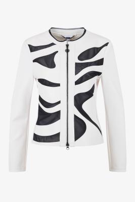 Statement-Piece: Laser-Jacke im Zebra-Design von Sportalm Kitzbühel
