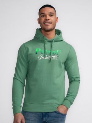 Herren Kapuzen Sweatshirt | Men Sweater Hooded Print