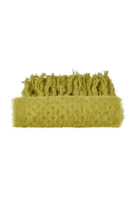 Strickschal im Zopfmuster