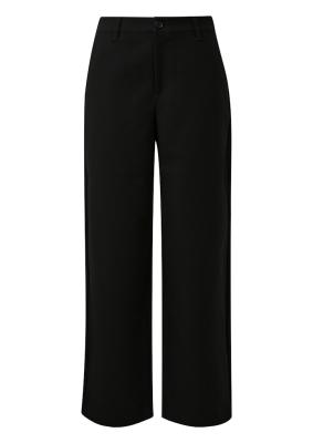 QS x Vanessa Mai | weich fließende Anzugshose mit weitem Bein