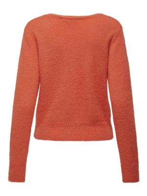 Pullover mit V- Ausschnitt | ONLELLA PIUMO LS V-NECK KNT