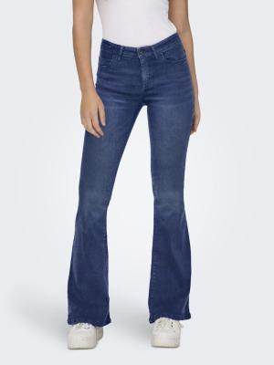 Schlaghosen-Jeans | ONLREESE REG RETRO FLARED DNM BOX