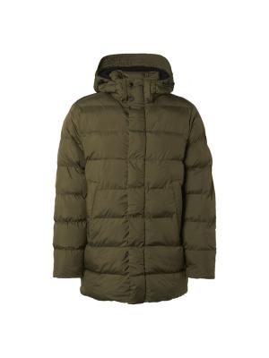 Jacket Mid Long Fit Hooded Recycled Padding