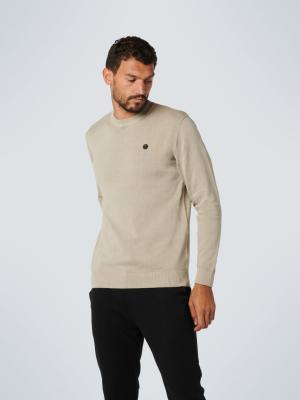 Pullover Crewneck Relief Garment Dyed + Stone Washed Organic