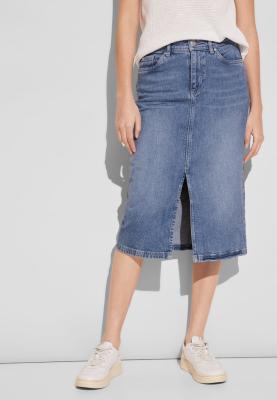 Jeansrock | Denim-Skirt,hw,indigo