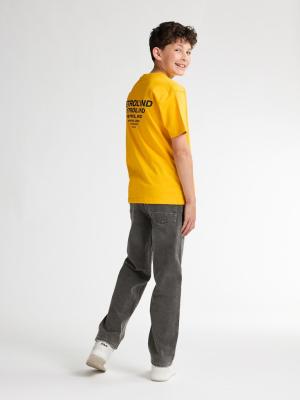 Petrol Industries T-Shirt in Gelb – sportlich, lässig, auffällig | Boys T-Shirt SS Classic Print