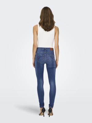 Skinny-Fit-Jeans mit High Waist | ONLPAOLA LIFE HW SK DNM AZG0007 NOO
