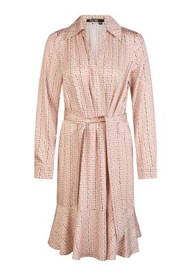 Kurzes Kleid mit Volant