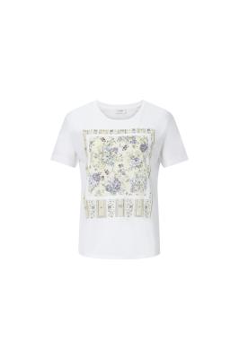 T-Shirt with flower