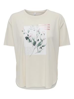 T-Shirt mit Print | ONLFREE LIFE S/S PRINT TOP BOX JRS