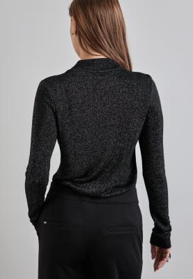 Schimmerndes Turtleneck Shirt | shiny turtle neck shirt