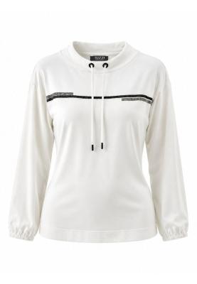 Blusenshirt aus Viskose-Jersey