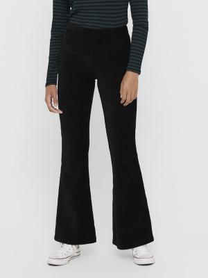 Ausgestellte Samthose | ONLFENJA FLARED PANT SWT