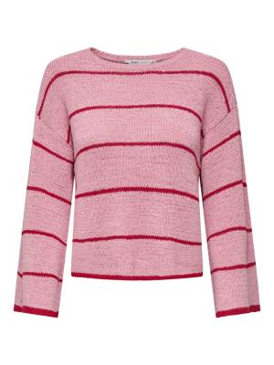 Strickpullover | ONLGEENA 7/8 STRIPE O-NECK KNT