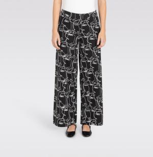 Weite Hose mit Print von MAC Jeans – Modern & Bequem | FAYE