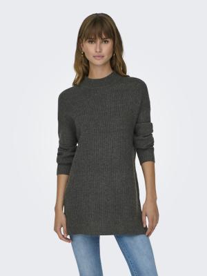 Zeitloses Basic für jede Gelegenheit | ONLKATIA LS LOOSE RIB HIGH-NECK CC