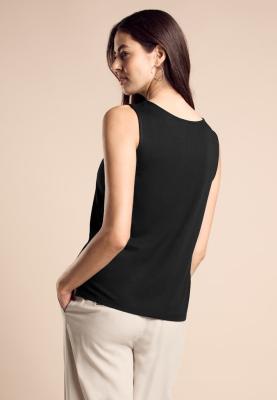 Basic Jersey-Top | jersey top w.deco detail