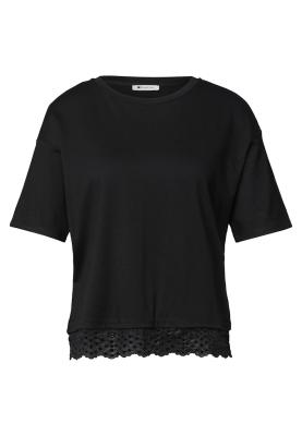 short shirt w.lace bottom