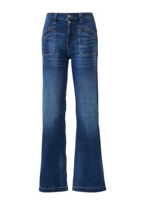 Reena Jeans mit hohem Bund und ausgestelltem Bein