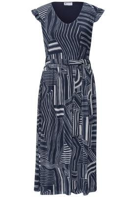Printed Mesh Dress_AOP