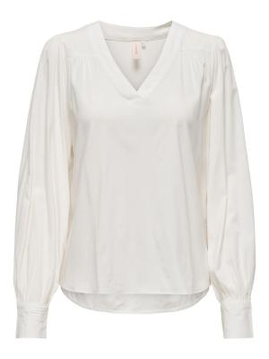 • × ONLIBEN Blusen ONLY Langarmshirt 3/4 Bluse LOW | INDIGO Langarm Online-Shop HIGH Damen • Rühle TOP JRS •
