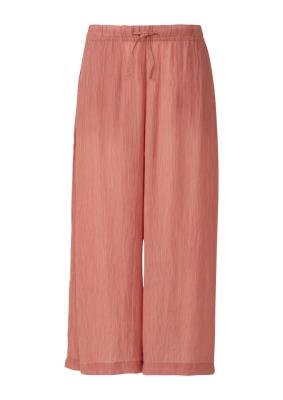 Strukturierte Culotte aus Viskosemix