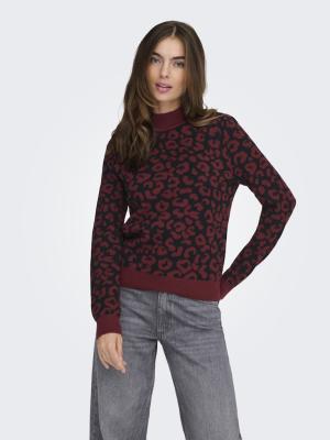 ONLIBI JQ LS HIGH NECK CC KNT