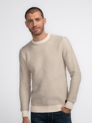 Zeitloser Strickpullover mit feiner Struktur | Men Knitwear Round Neck Basic