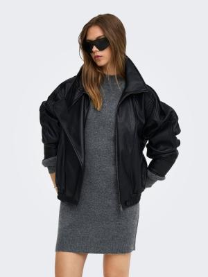 ONLOLIVIA LS HIGH NECK DRESS CC KNT