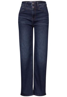 Wide Leg Jeans | QR Style-Wide Leg,hw,dark blue