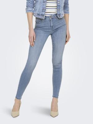 Skinny Fit Jeans | ONLPOWER MID PUSH UP SK DNM AZG944