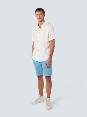 lässig-schicke Kurzarmhemd | Shirt Short Sleeve Linen Solid